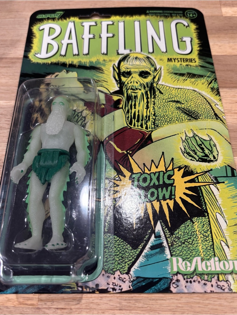 Baffling Mysteries Seaweed Monster Pre-Code Horror Reaction Figure.